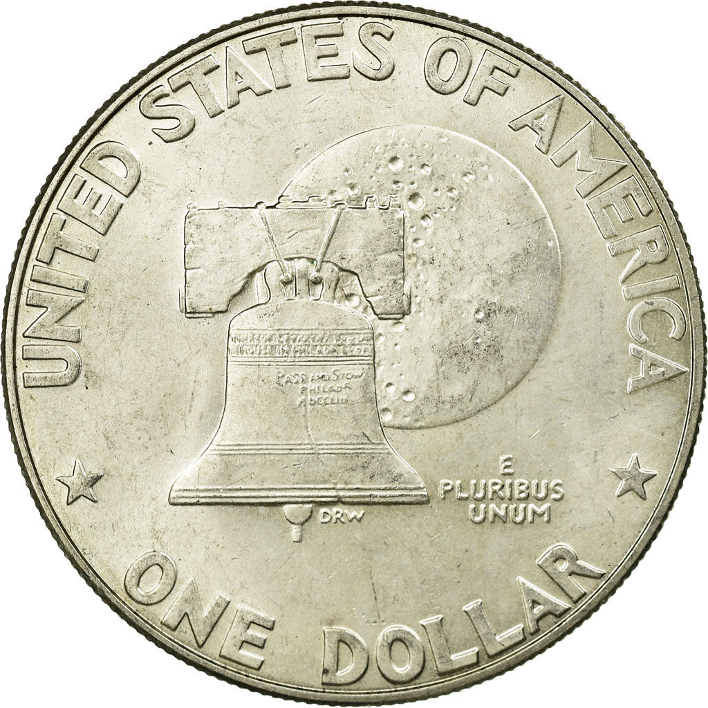 Coin, United States, Eisenhower Dollar, Dollar, 1976, U.S. Mint, San Francisco