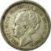 Moneda, Países Bajos, Wilhelmina I, 10 Cents, 1930, BC+, Plata, KM:163