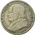 Moneda, Estados italianos, PAPAL STATES, Pius IX, Lira, 1867, BC+, Plata