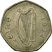 Coin, IRELAND REPUBLIC, 50 Pence, 1974, EF(40-45), Copper-nickel, KM:24