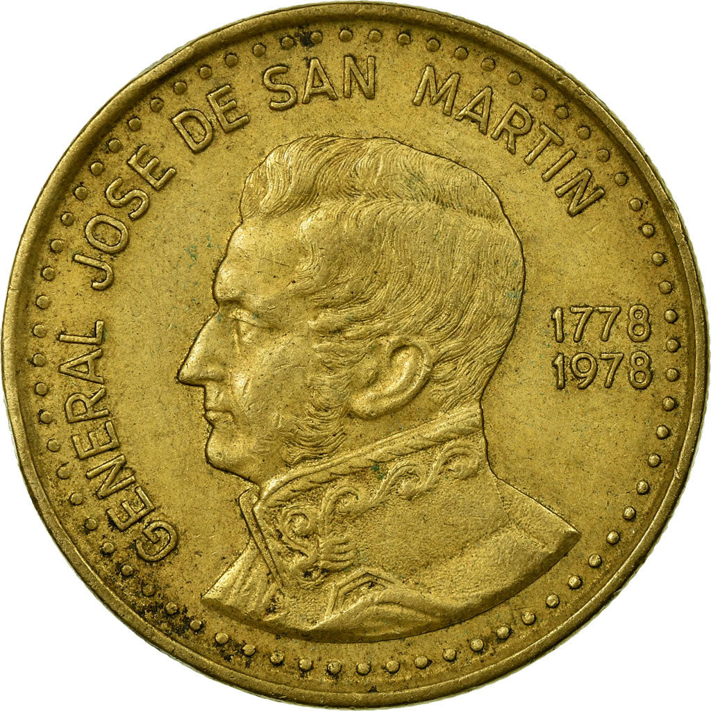 Coin, Argentina, 100 Pesos, 1978, EF(40-45), Aluminum-Bronze, KM:82