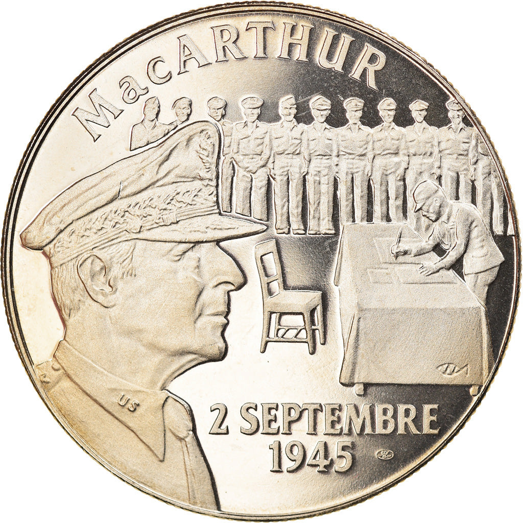 France, Medal, Seconde Guerre Mondiale, Mac Arthur, Jimenez, MS(65-70)