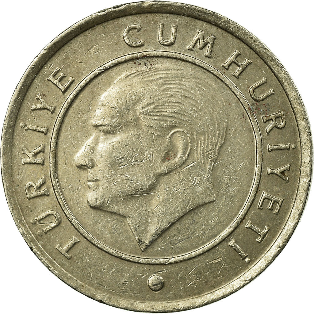 Moeda, Turquia, 25 Kurus, 2015, EF(40-45), Cobre-níquel