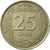 Munten, Turkije, 25 Kurus, 2015, ZF, Copper-nickel