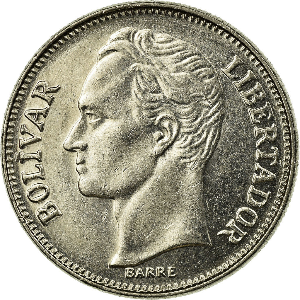 Munten, Venezuela, Bolivar, 1986, PR, Nickel, KM:52