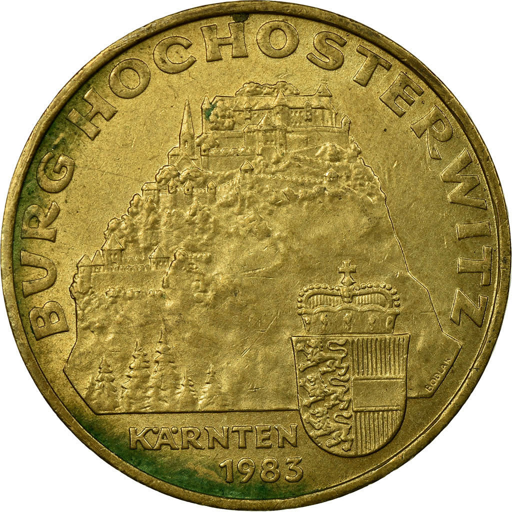 Monnaie, Autriche, 20 Schilling, 1983, TTB, Copper-Aluminum-Nickel, KM:2960.1