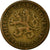 Moneda, Checoslovaquia, 10 Haleru, 1922, BC+, Bronce, KM:3
