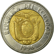 Coin, Ecuador, 1000 Sucres, 1996, EF(40-45), Bi-Metallic, KM:99