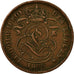 Moneta, Belgio, Leopold II, 2 Centimes, 1905, MB+, Rame, KM:35.1