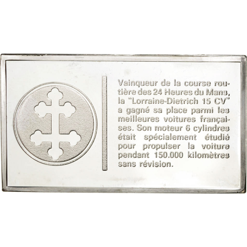 Voitures, 1925 Lorraine-Dietrich, Médaille