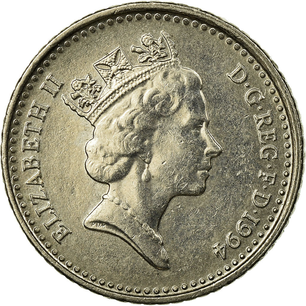 Münze, Großbritannien, Elizabeth II, 5 Pence, 1994, SS, Copper-nickel, KM:937b