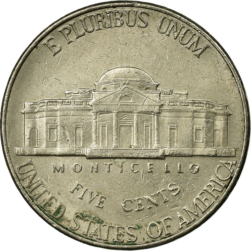 Moneda, Estados Unidos, Jefferson Nickel, 5 Cents, 2000, U.S. Mint, Denver, MBC