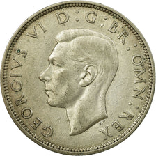 Coin, Great Britain, George VI, 1/2 Crown, 1942, EF(40-45), Silver, KM:856
