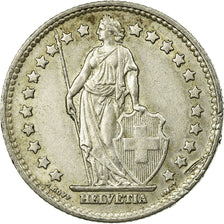 Coin, Switzerland, Franc, 1959, Bern, EF(40-45), Silver, KM:24