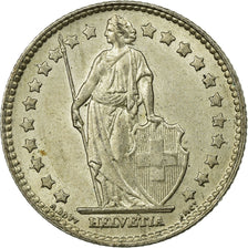 Coin, Switzerland, Franc, 1961, Bern, EF(40-45), Silver, KM:24
