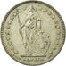 Moneta, Svizzera, Franc, 1961, Bern, BB, Argento, KM:24