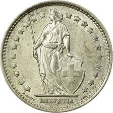 Coin, Switzerland, Franc, 1966, Bern, AU(55-58), Silver, KM:24