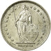 Coin, Switzerland, Franc, 1966, Bern, AU(55-58), Silver, KM:24