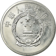 Coin, CHINA, PEOPLE'S REPUBLIC, 5 Fen, 1956, EF(40-45), Aluminum, KM:3