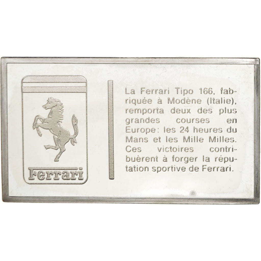 Frankrijk, Medal, French Fifth Republic, Automobile, PR, Zilver
