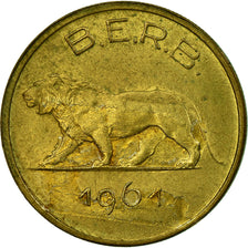 Moneta, RUANDA I BURUNDI, Franc, 1961, EF(40-45), Mosiądz, KM:1