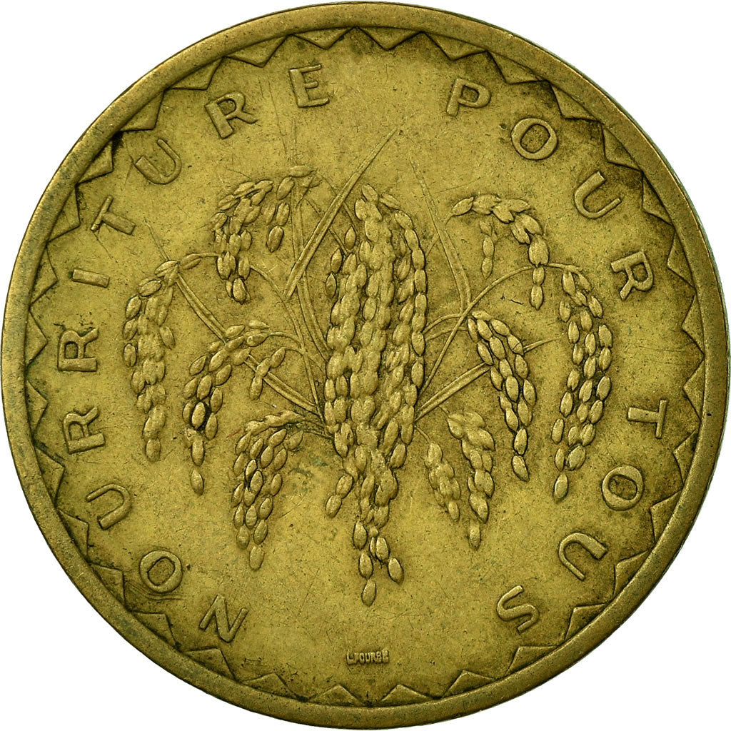 Coin, Mali, 50 Francs, 1975, Paris, EF(40-45), Nickel-brass, KM:9