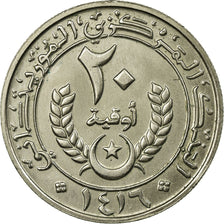 Coin, Mauritania, 20 Ouguiya, 1995, AU(55-58), Copper-nickel, KM:5