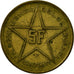 Coin, Belgian Congo, RUANDA-URUNDI, 5 Francs, 1952, VF(30-35), Brass, KM:1