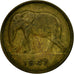 Coin, Belgian Congo, 5 Francs, 1947, EF(40-45), Brass, KM:29