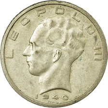 Coin, Belgium, 50 Francs, 50 Frank, 1940, EF(40-45), Silver, KM:121