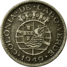 Coin, Cape Verde, 50 Centavos, 1949, EF(40-45), Nickel-Bronze, KM:6