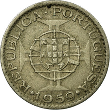 Monnaie, INDIA-PORTUGUESE, 60 Centavos, 1959, TTB, Copper-nickel, KM:32