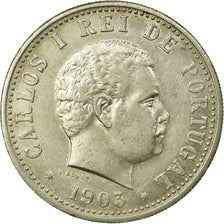 Moneda, INDIA PORTUGUESA, Rupia, 1903, MBC, Plata, KM:17
