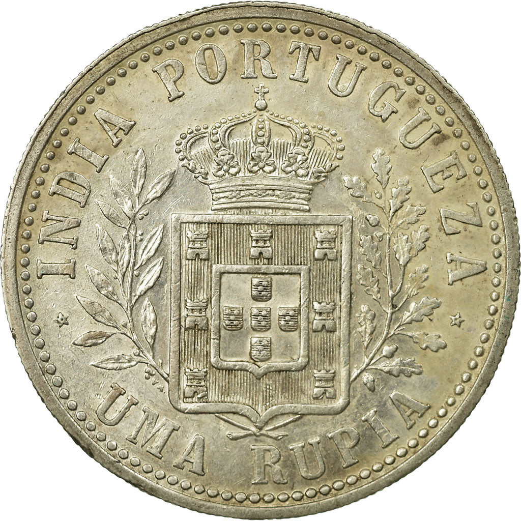 Moneda, INDIA PORTUGUESA, Rupia, 1903, MBC, Plata, KM:17