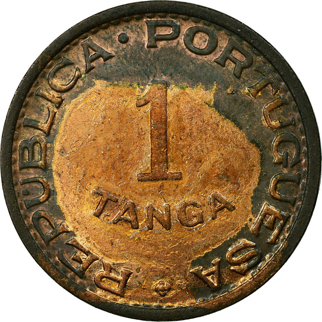 Moneta, INDIE-PORTUGALSKIE, Tanga, 60 Reis, 1947, EF(40-45), Bronze, KM:24