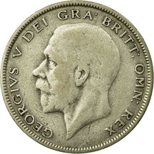 Coin, Great Britain, George V, 1/2 Crown, 1928, VF(20-25), Silver, KM:835