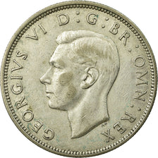 Coin, Great Britain, George VI, 1/2 Crown, 1943, EF(40-45), Silver, KM:856
