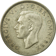 Coin, Great Britain, George VI, 1/2 Crown, 1944, EF(40-45), Silver, KM:856