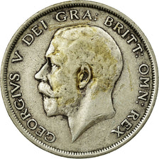Coin, Great Britain, George V, 1/2 Crown, 1916, VF(20-25), Silver, KM:818.1