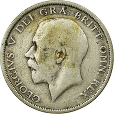 Coin, Great Britain, George V, 1/2 Crown, 1919, VF(20-25), Silver, KM:818.1