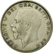 Coin, Great Britain, George V, 1/2 Crown, 1922, VF(20-25), Silver, KM:818.2