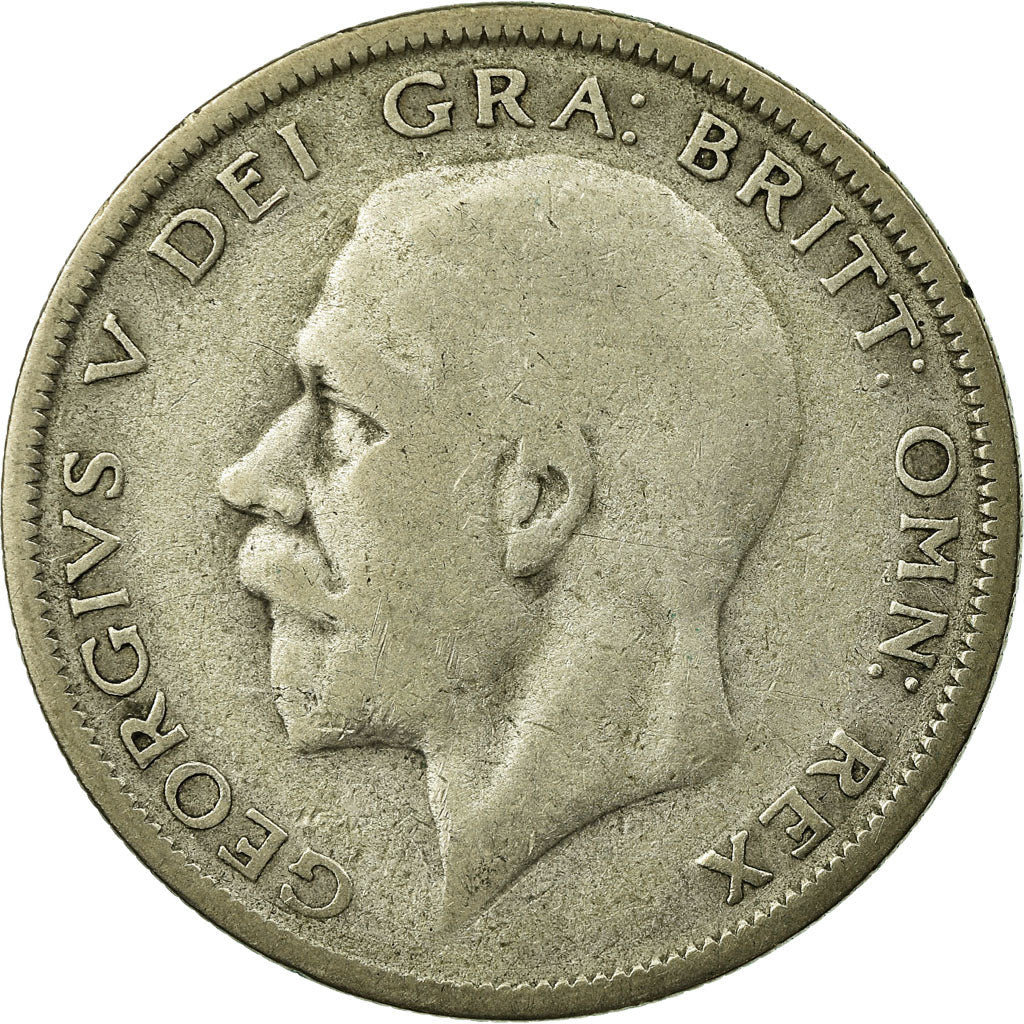 Coin, Great Britain, George V, 1/2 Crown, 1929, VF(20-25), Silver, KM:835
