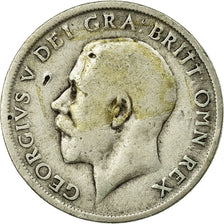 Coin, Great Britain, George V, Shilling, 1918, VF(20-25), Silver, KM:816