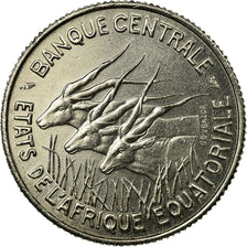 Coin, EQUATORIAL AFRICAN STATES, 100 Francs, 1966, Paris, EF(40-45), Nickel