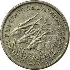 Monnaie, États de l'Afrique centrale, 50 Francs, 1977, Paris, TTB, Nickel