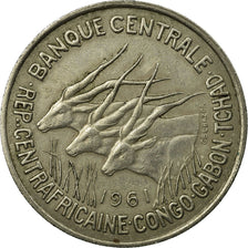 Coin, EQUATORIAL AFRICAN STATES, 50 Francs, 1961, Paris, EF(40-45)