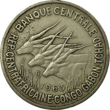 Coin, EQUATORIAL AFRICAN STATES, 50 Francs, 1963, Paris, EF(40-45)