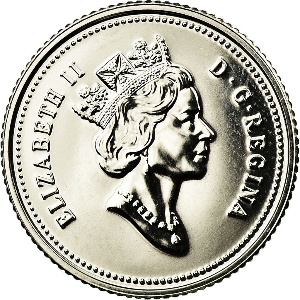 Coin, Canada, Elizabeth II, 10 Cents, 1992, Royal Canadian Mint, Ottawa, MS(63)