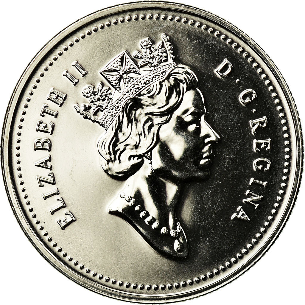 Coin, Canada, Elizabeth II, 25 Cents, 1992, Royal Canadian Mint, Ottawa, MS(63)