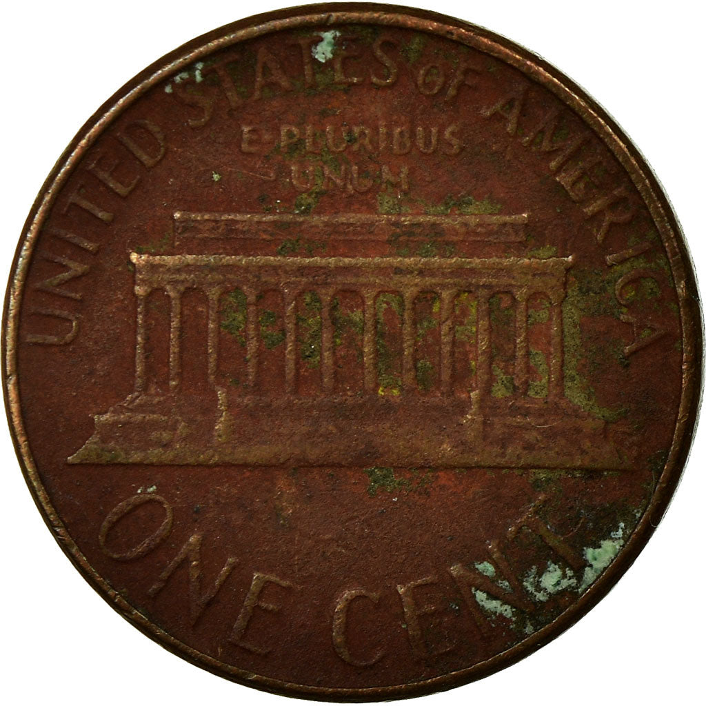 Coin, United States, Lincoln Cent, Cent, 1975, U.S. Mint, Denver, VF(20-25)